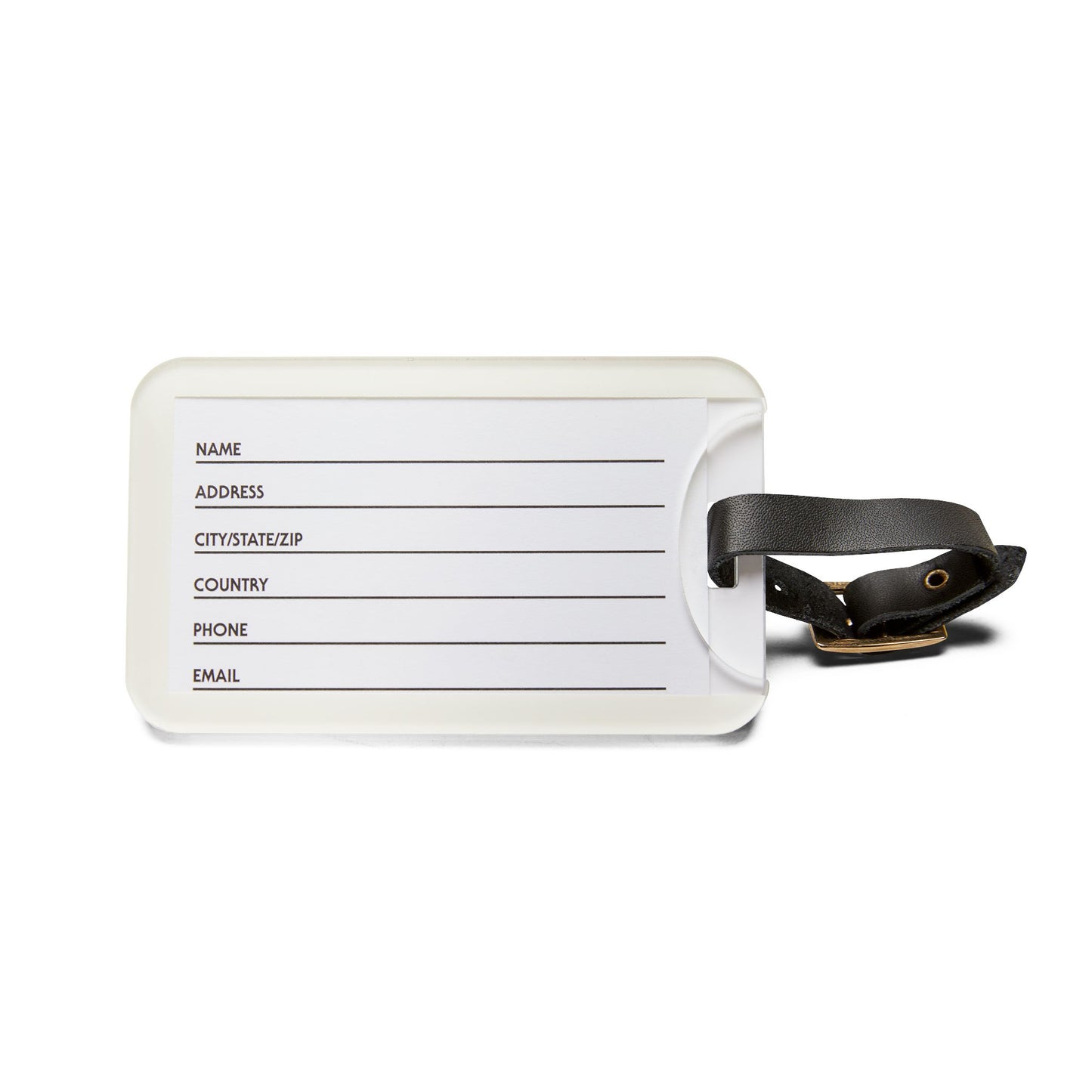 Luggage Tag - Dreams Dont Chase Themselves