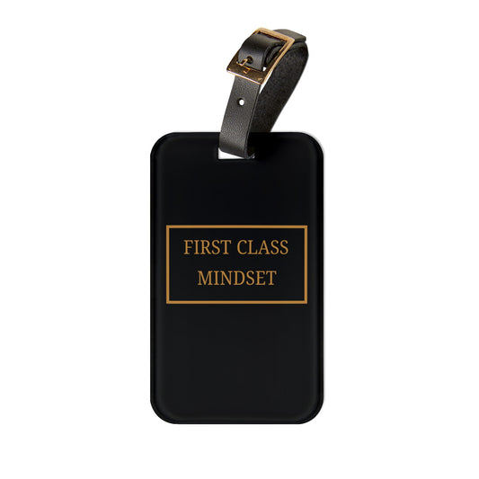 Luggage Tag - First Class Mindset